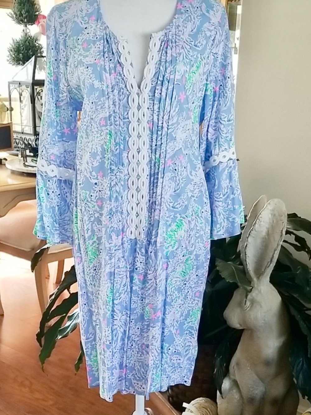 ❗️Lilly Pulitzer Hollie Tunic Dress The Turtle Package Paisley Dress NWT $148! - Picture 3 of 10